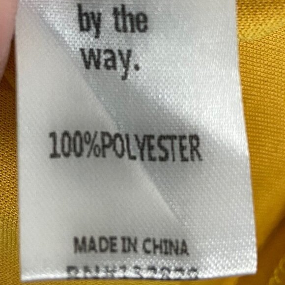 Revolve By The Way Mustard Yellow Esme Skirt Polka Dot Mustard Yellow Size Small - Picture 6 of 10